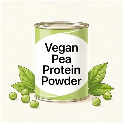 Vegaaninen herneproteiinijauhe